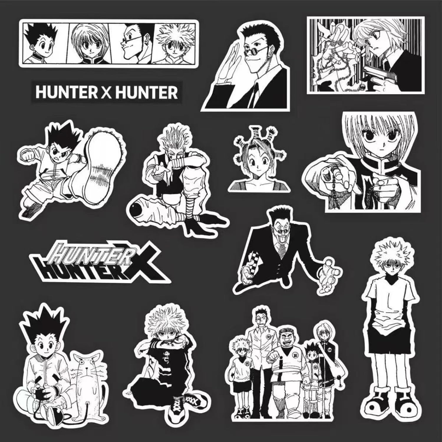 Amazon.co.jp: HUNTER×HUNTER シール ステッカー 60枚セット アニメ